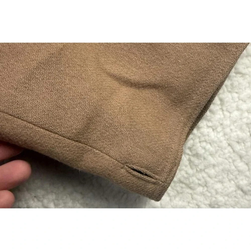 Vintage Burberrys Coat Mens 58 Regular Camel Wool Camelhair‎ Made in England 90s